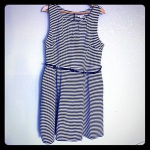 MERONA Women’s XXL A-Line Black & White Dress